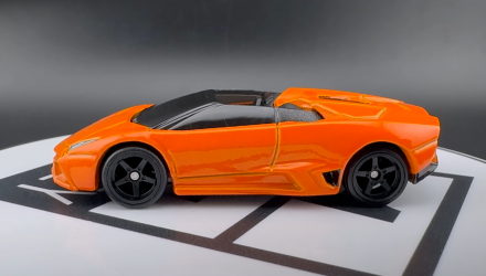 Машинка Premium Hot Wheels Lamborghini Reventón Roadster Exotic Envy 1:64 HKC76 Orange - Retromagaz, image 4