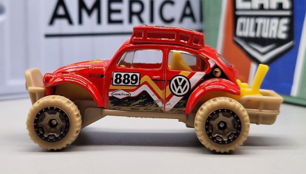 Машинка Базовая Hot Wheels Volkswagen "Baja Bug" Treasure Hunts Baja Blazers 1:64 HKK93 Red - Retromagaz, image 5