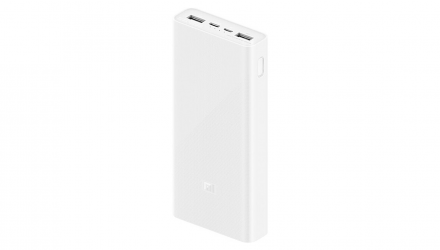 Портативный Аккумулятор Power Bank Xiaomi Mi White 20000 mAh 18 W - Retromagaz, image 2