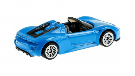 Машинка Базовая Hot Wheels Porsche 918 Spyder Porsche 1:64 GHD22 Blue - Retromagaz, image 4