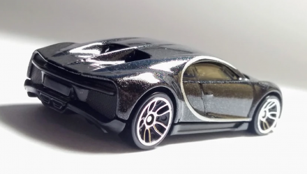 Машинка Базовая Hot Wheels '16 Bugatti Chiron Factory Fresh 1:64 GHC02 Black - Retromagaz, image 3