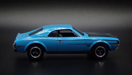 Тематична Машинка Matchbox 1970 AMC Javelin Moving Parts 1:64 FWD28/HVM76 Blue - Retromagaz, image 5