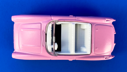 Машинка Базовая Hot Wheels Barbie The Movie 1956 Corvette Screen Time 1:64 HKG52 Pink - Retromagaz, image 7