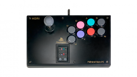 Геймпад Дротовий Hori PlayStation 1 Arcade Joystick Fighting Stick PS HPS-07 Black 1.5m Б/У - Retromagaz, image 2