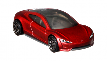 Тематическая Машинка Matchbox Tesla Roadster France 1:64 HBL02/HFH68 Red - Retromagaz, image 3