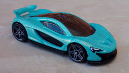 Машинка Базова Hot Wheels McLaren P1 Exotics 1:64 GHC36 Turquoise - Retromagaz, image 2