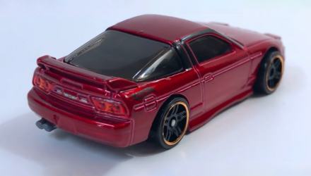 Машинка Базовая Hot Wheels '96 Nissan 180SX Type X Workshop 1:64 CFH13 Dark Red - Retromagaz, image 3