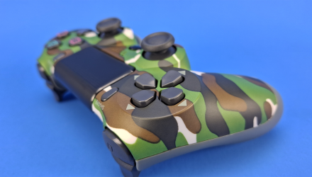 Геймпад Бездротовий RMC PlayStation 4 DoubleShock 4 Green Camo Б/У - Retromagaz, image 6