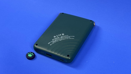 Консоль RMC E2 with Power Bank 6000 mAh + 1000 Вбудованих Ігор Green - Retromagaz, image 4