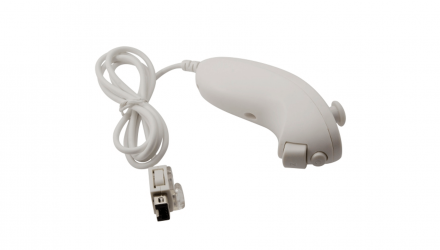 Контролер Дротовий Nintendo Wii Nunchuk RVL-004 White 1m Новий Вітринний Варіант - Retromagaz, image 1