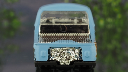 Машинка Базова Hot Wheels Volkswagen T2 Pickup Hot Trucks 1:64 FJW56 Blue - Retromagaz, image 6