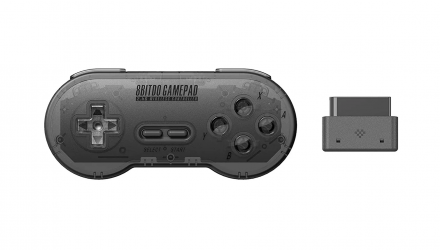 Геймпад Беспроводной 8BitDo SNES SN30 Switch PC 2.4Ghz Trans-Black Новый - Retromagaz, image 2