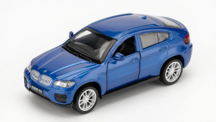 Машинка Автопром BMW X6 1:43 Blue - Retromagaz, image 2