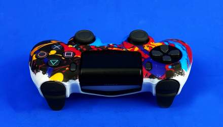 Чехол Силиконовый RMC PlayStation 4 Blot Blue Новый - Retromagaz, image 4