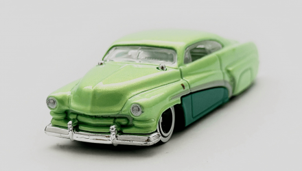 Машинка Базова Hot Wheels Hirohata Merc Rod Squad 1:64 HTD66 Green - Retromagaz, image 1