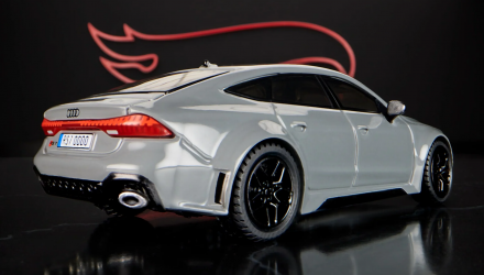 Машинка Premium Hot Wheels Audi RS 7 Sportback Elite 64 1:64 HGW11 Grey - Retromagaz, image 3