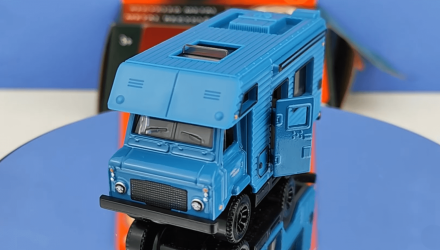 Тематическая Машинка Matchbox 1965 Land Rover Series II Forward Control Moving Parts 1:64 FWD28/HVM81 Blue - Retromagaz, image 1