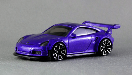 Машинка Базовая Hot Wheels Porsche 911 GT3 RS Factory Fresh 1:64 FYC47 Purple - Retromagaz, image 2