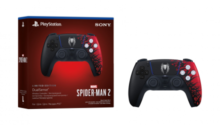 Геймпад Беспроводной Sony PlayStation 5 DualSense Spider-Man Limited Edition Black Red Новый - Retromagaz, image 5