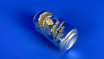 Напиток Warheads Sour Blue Raspberry Soda 330ml - Retromagaz, image 2