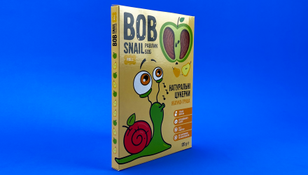 Конфеты Натуральные Bob Snail Яблочно-Грушевые - Retromagaz, image 3