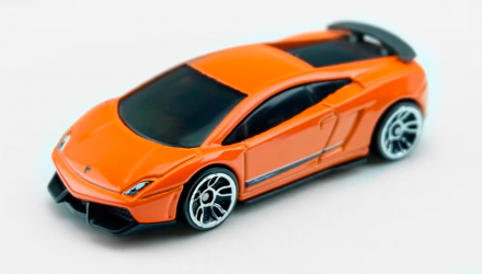 Машинка Базова Hot Wheels 5шт Lamborghini Veneno / Huracаn  / Murciеlago / Aventador J / Gallardo LP 570-4 Lamborghini 1:64 GHP62 Gold - Retromagaz, image 5