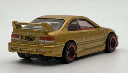 Набор Машинок Базових Hot Wheels Honda Civic Si HTC41 Gold + HTD07 White 1:64 - Retromagaz, image 2