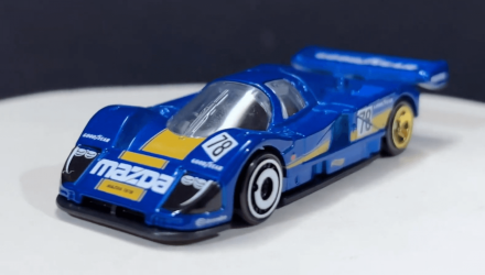 Машинка Базовая Hot Wheels Mazda 787B Retro Racers 1:64 HKH01 Blue - Retromagaz, image 2