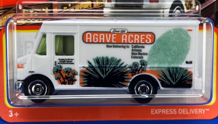 Машинка Велике Місто Matchbox Express Delivery Agave Acres Metro 1:64 HVN95 White - Retromagaz, image 3