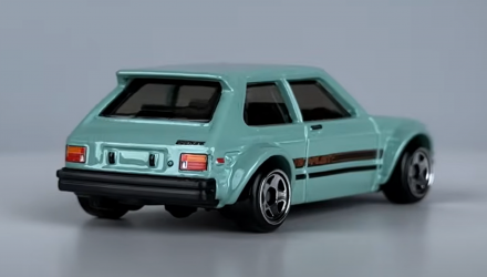 Тематическая Машинка Hot Wheels `81 Toyota Starlet KP61 J-Imports 1:64 HWR57/HRT02 Green - Retromagaz, image 3