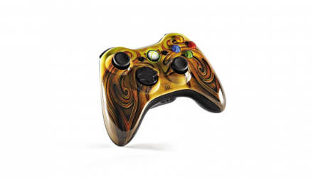 Геймпад Бездротовий Microsoft Xbox 360 Fable 3 Limited Edition Yellow Б/У - Retromagaz, image 3