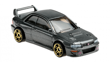 Машинка Базовая Hot Wheels '98 Subaru Impreza 22B STi-Version J-Imports 1:64 GTC74 Grey - Retromagaz, image 2