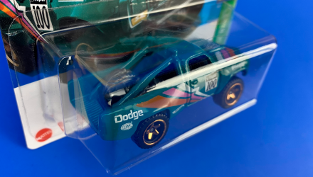 Машинка Базовая Hot Wheels '87 Dodge D100 Reverse Rake 1:64 HTB89 Green - Retromagaz, image 4