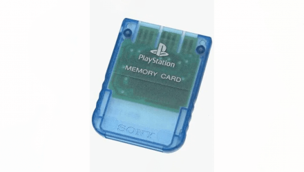 Карта Памяти Sony PlayStation 1 2MB Trans-Blue Б/У - Retromagaz, image 3