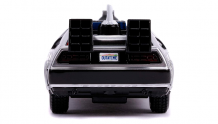 Машинка Jada Delorean DMC-12 Back to the Future 2 Time Machine 1:32 Silver - Retromagaz, image 8