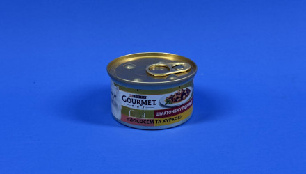 Набір Вологий Корм для Котів Gourmet Gold Лосось та Курка 85g 6шт - Retromagaz, image 1