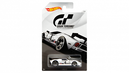 Тематическая Машинка Hot Wheels Ford GT Gran Turismo 1:64 FKF33 White - Retromagaz, image 1