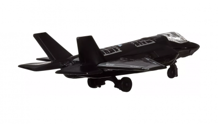 Тематична Машинка Matchbox F-35 (B) Lightning Sky Busters 1:64 HHT34/HVM40 Black - Retromagaz, image 4