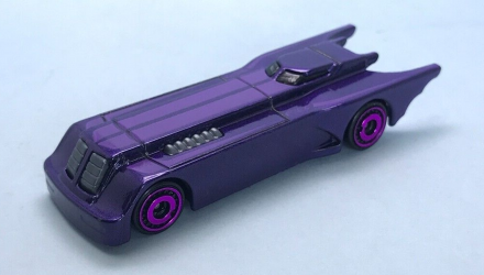 Машинка Базовая Hot Wheels Batman: The Animated Series Batmobile Batman 1:64 HKH00 Purple - Retromagaz, image 2