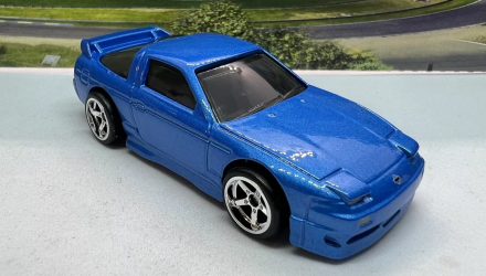 Машинка Premium Hot Wheels 1996 Nissan 180SX Type X Fast & Furious 1:64 HVR62 Blue - Retromagaz, image 3