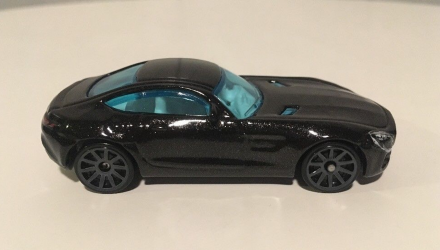 Машинка Базова Hot Wheels '15 Mercedes-AMG GT Nightburnerz 1:64 FJX68 Black - Retromagaz, image 4