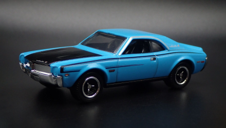 Тематична Машинка Matchbox 1970 AMC Javelin Moving Parts 1:64 FWD28/HVM76 Blue - Retromagaz, image 2