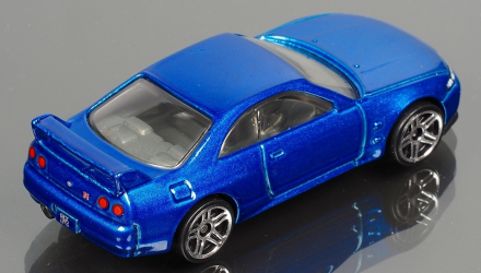 Машинка Базова Hot Wheels Nissan Skyline GT-R R33 Then and Now 1:64 FJV51 Blue - Retromagaz, image 3