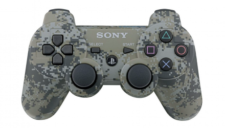 Геймпад Беспроводной Sony PlayStation 3 DualShock 3 Green Camo Б/У - Retromagaz, image 1