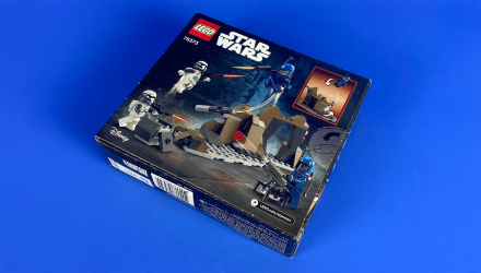 Конструктор Lego Боевой Комплект Засада на Мандалоре Star Wars 75373 Без Фигурок Новый - Retromagaz, image 4