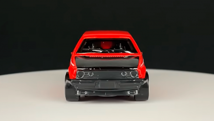 Тематична Машинка Hot Wheels Volkswagen Golf MK2 Volkswagen 1:64 HDH47 Red - Retromagaz, image 5