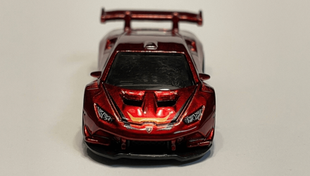 Машинка Базовая Hot Wheels Lamborghini Huracán LP 620-2 Super Trofeo Super Treasure Hunt STH Exotics 1:64 HTF43 Red - Retromagaz, image 3