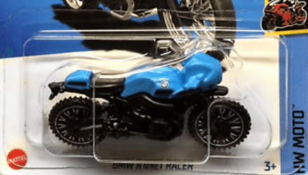 Машинка Базовая Hot Wheels BMW R nineT Racer Treasure Hunts Moto 1:64 HKL01 Blue - Retromagaz, image 3