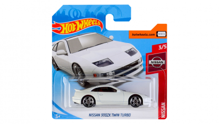 Машинка Базовая Hot Wheels 300ZX Twin Turbo Nissan 1:64 FYB73 White - Retromagaz, image 1