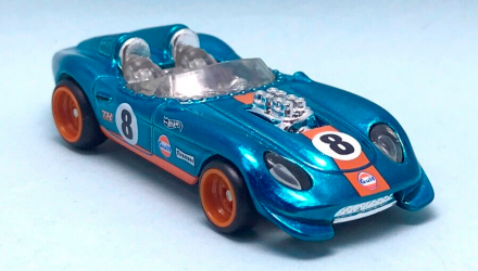 Машинка Базовая Hot Wheels Glory Chaser Gulf Super Treasure Hunt STH Roadsters 1:64 HKL11 Blue - Retromagaz, image 2